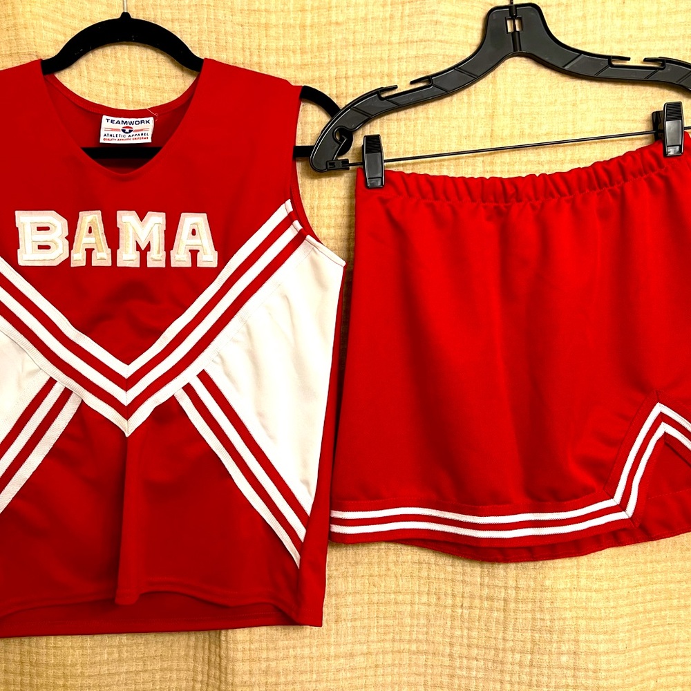 University of Alabama cheerleader uniform (Roll Tide)